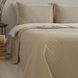 Покривало стьобане з наволочкою 180x240 LIMASSO CAMBRIDGE OXFORD TAN бежеве 800469 фото 9
