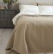 Покривало стьобане з наволочкою 180x240 LIMASSO CAMBRIDGE OXFORD TAN бежеве 800469 фото 1