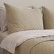 Покривало стьобане з наволочкою 180x240 LIMASSO CAMBRIDGE OXFORD TAN бежеве 800469 фото 4