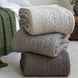 Покривало 220x240 LA MODNO GENOVA NATURAL LINEN бежеве 200227 фото 2