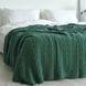Покривало 220х240 LA MODNO GENOVA DUCK GREEN темно-зелене 200415 фото 10