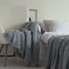 Покривало 220х240 LA MODNO GENOVA GRAY сіре 200346 фото 4