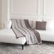 Плед 150x200 LA MODNO MONOGRAM BROWN-ECRU коричнево-бежевий 200186 фото 9