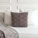 Плед 150x200 LA MODNO MONOGRAM BROWN-ECRU коричнево-бежевий 200186 фото 5