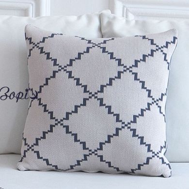 Плед 150x200 LA MODNO DIAMOND BLUEBERRY-BEIGE фіолетово-бежевий 200178 фото