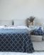 Плед 150x200 LA MODNO DIAMOND BLUEBERRY-BEIGE фіолетово-бежевий 200178 фото 5