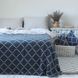 Плед 150x200 LA MODNO DIAMOND BLUEBERRY-BEIGE фіолетово-бежевий 200178 фото 1