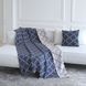 Плед 150x200 LA MODNO DIAMOND BLUEBERRY-BEIGE фіолетово-бежевий 200178 фото 7