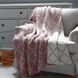 Плед 150x200 LA MODNO DIAMOND ROSE-ECRU рожево-бежевий 200260 фото 4