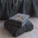 Покривало 220х240 LA MODNO PIKE STONEWASHED ANTHRACITEантрацит сіре 200368 фото 3