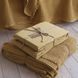 Покривало 220х240 LA MODNO PIKE STONEWASHED GOLDEN YELLOW жовто-гірчичне 200386 фото 7