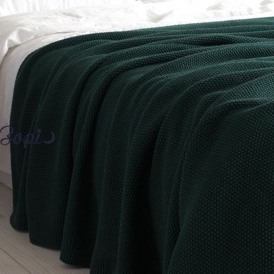 Покривало 170х240 LA MODNO CORN EMERALD зелене смарагдове 200256 фото