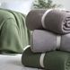 Покривало 220х240 LA MODNO CORN GREEN-GRAY сіро-зелене 200375 фото 12