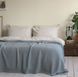 Покривало 220х240 LA MODNO CORN GREEN-GRAY сіро-зелене 200375 фото 2