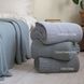 Покривало 220х240 LA MODNO CORN GREEN-GRAY сіро-зелене 200375 фото 10