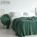 Покривало 170х240 LA MODNO GENOVA DUCK GREEN темно-зелене 200416 фото 10