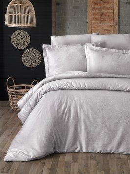 Євро комплект постільної білизни First Choice сатин люкс Neva sampanya (champagne) 200x220 m016221 фото